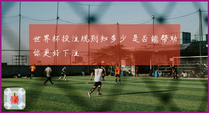 世界杯投注规则知多少 是否能帮助你更好下注