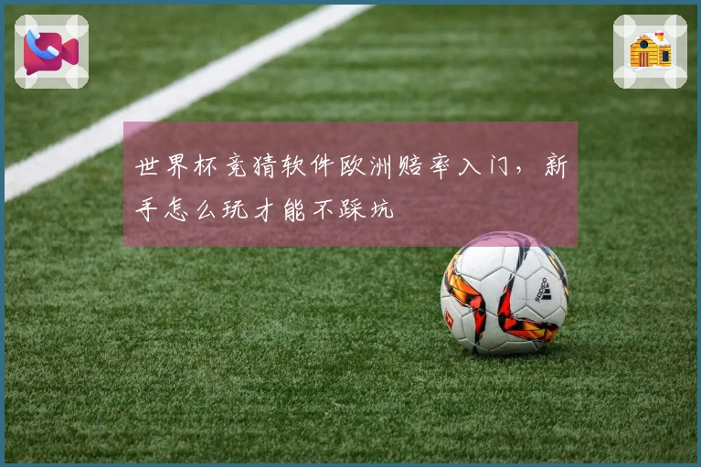 世界杯竞猜软件欧洲赔率入门，新手怎么玩才能不踩坑