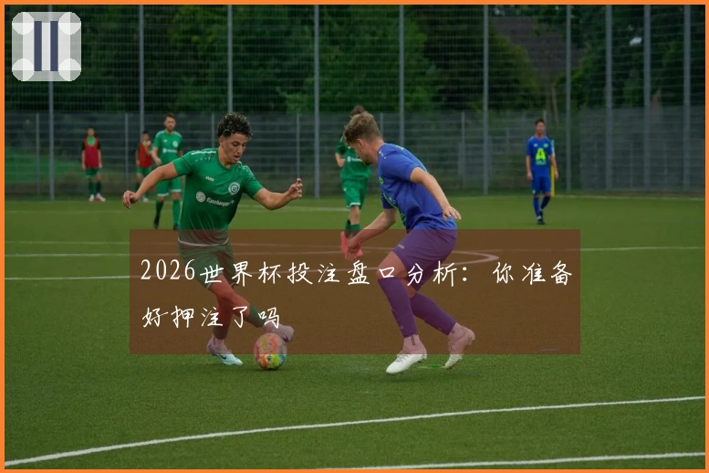 2026世界杯投注盘口分析：你准备好押注了吗